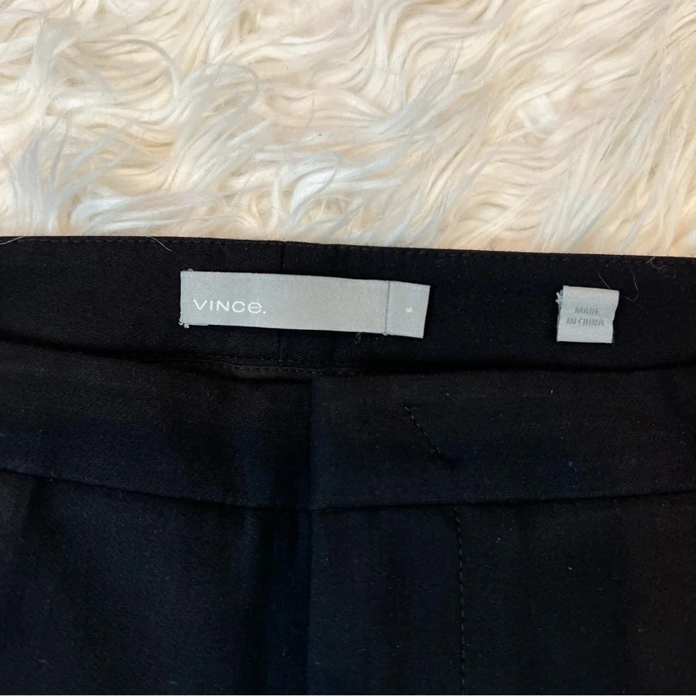 Vince Coin Pocket Legging Pants Black Business Casual Women’s Size 6 - Picture 6 of 11